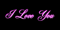 I love you